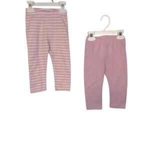 Toddler girl’s Jumping Beans pink fleece pants Size 18 months